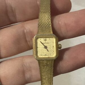 Hamilton Swiss Quartz Ladies’ Watch Gold 海外 即決