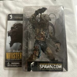 NEW SEALED Spawn McFarlane's Monsters WEREWOLF Spawn Action Figure 7.5” 2002 New 海外 即決