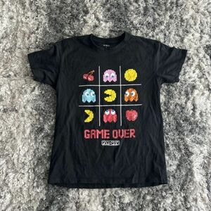 Vintage Style Pac-Man Pacman Ghosts Video Game Short Sleeve T-Shirt Men’s L 海外 即決