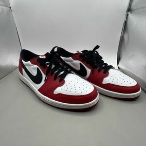 31cm(US13)- エアジョーダン 1 Retro OG Low Chicago NICE NM RARE*** 海外 即決