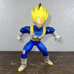 Dragon Ball Z Battle Damaged Super Saiyan Vegeta Collectors Edition 9” Figure 海外 即決