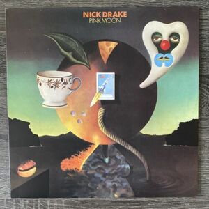 Nick Drake~”Pink Moon" 1972 UK (Gatefold) ILPS 9184 LP 海外 即決