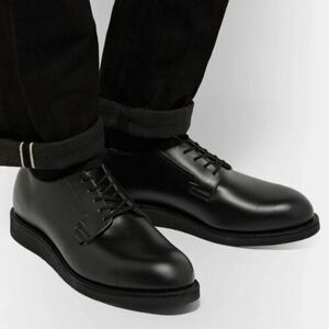 Red Wing Postman Heritage Lace Up Oxford Black Leather Size Men’s 7 (39) 海外 即決