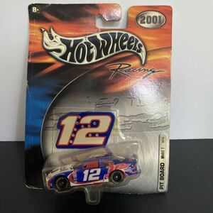 Hot Wheels Racing 2001 Pit Board Car Mobil #12 1/64 scale Nascar In Package 海外 即決