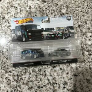 Hot Wheels Premium 1:64 2 pack HKS NISSAN SKYLINE BCNR33 R33 GTR & MBK Van 海外 即決