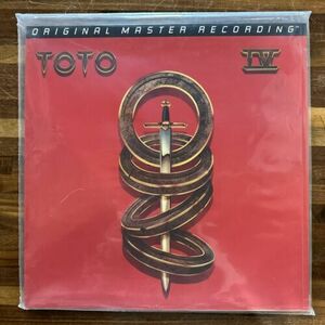 Toto IV Mobile Fidelity MFSL Sealed/New Audiophile バイナル LP 海外 即決