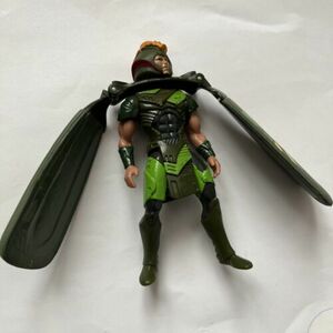 VTG Summit 4.75" Dragon Flyz 1995 Galoob Green Action Figure - missing launcher 海外 即決