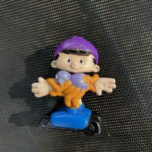 Vintage 1994 Bobby World Roller Blade Bobby Toy Figurine Cake Topper 海外 即決