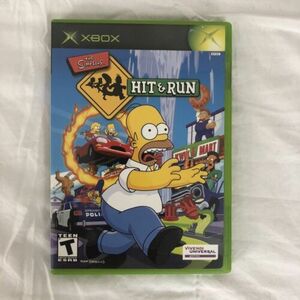 The Simpsons: Hit & Run (Microsoft Xbox, 2003) CIB Complete Clean Disc & Box 海外 即決