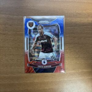 2021-22 Panini Prizm RED WHITE BLUE PRIZM #231 Craig Dawson WEST HAM UNITED 90 海外 即決