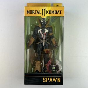 McFarlane Mortal Kombat 11 Bloody Spawn 7” Action Figure with Axe Weapon 海外 即決