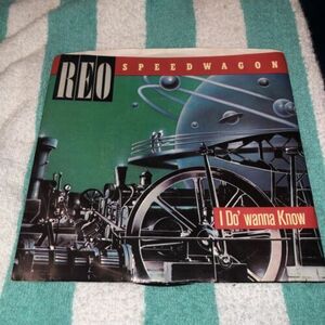 REO SPEEDWAGON: I Do Wanna Know / ロック N Roll Star 7" 45 w/ Picture Sleeve 海外 即決