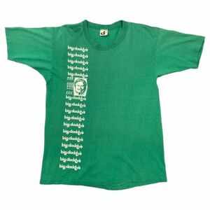 Vintage Big Daddy's Florida Thrashed T-Shirt Large Green Single Stitch 70s 海外 即決