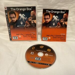 The Orange Box: Half-Life 2 (Sony PlayStation 3, PS3, 2007) Complete CIB Tested 海外 即決