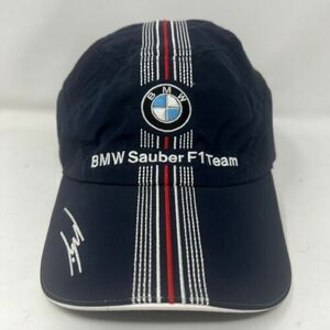 BMW Sauber F1 Formula 1 Racing Team Hat Cap Blue Adjustable Adult Size 海外 即決