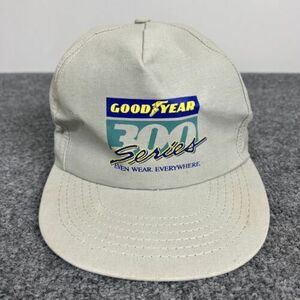 Vintage Snap Back Goodyear 300 Series Hat Tan USA 海外 即決