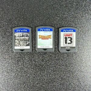 Uncharted: Golden Abyss PlayStation Vita Rayman Origins Unit 13 Cartridge Only 海外 即決