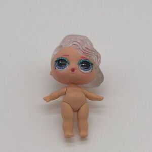 LOL Suprise Doll Toy Lola Snow Leopard Glitter Globe Nude 海外 即決