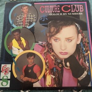 Culture Club: Colour By Numbers Vintage バイナル LP 1983 Virgin Records 海外 即決