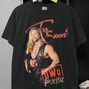 Vintage Kevin Nash NWO WCW Too Sweet T Shirt Size Medium 海外 即決