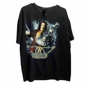 Aerosmith Nine Lives Shirt 97-98 Vintage Giant Tag Size XL 28” L 24” Across 海外 即決