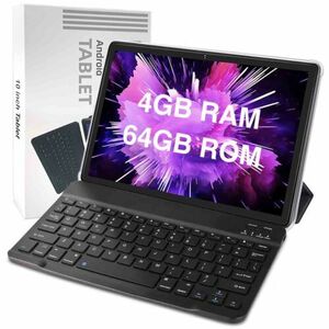 Android 11 Tablet 10.1" 4+64G 512G Expandable Tablet PC with Keyboard/??s? 海外 即決