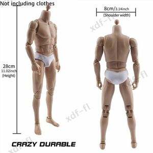 WorldBox AT011 1/6 Narrow Shoulder Muscular Male Figure Body for 12"Hot Toys 海外 即決