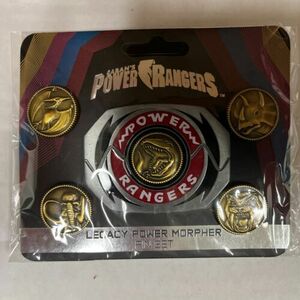 Legacy Power Morpher Pin Set Power Rangers 海外 即決