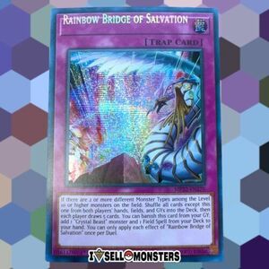 YuGiOh! 1x Bridge of Salvation MP22-EN270 Prism Yu-gi-oh! TCG x1 Misprint 1/1 海外 即決