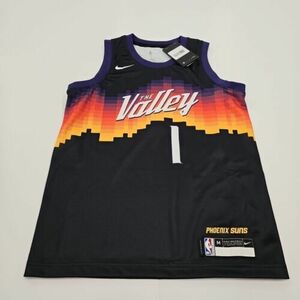 NWT Devin Booker Phoenix Suns City Edition The Valley Jersey Youth Medium New 海外 即決