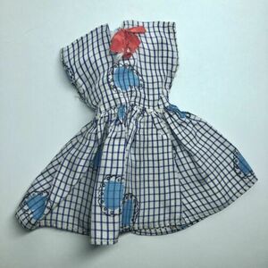 1950s Kellogg’s The Grown Up Doll Plaid Taffeta Dress - Vintage 海外 即決