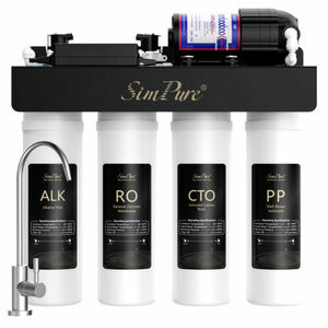 8-Stage WP2-400GPD UV Alkaline pH+ Drinking Reverse Osmosis Water Filter System 海外 即決