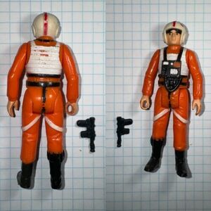 Star Wars vintage action figure: Luke Skywalker (X-Wing) complete 1978 Kenner 海外 即決