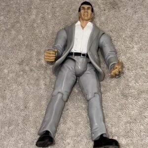 1999 Vince Mr McMahon Action Figure WWF WWE NXT WCW Jakks Titan Tron Live TTL 海外 即決