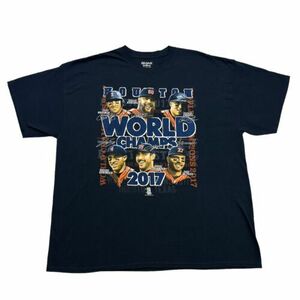 Houston Astros Shirt Mens 2XL Blue 2017 World Champs MLB Baseball Jose Altuve 海外 即決