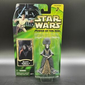 2001 Star Wars QUEEN AMIDALA-Royal Decoy Power Of The Jedi Action Figure NEW 海外 即決