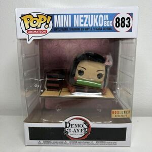 FUNKO POP Animation #883 Demon Slayer Mini Nezuko in Box! Boxlunch Exclusive NEW 海外 即決