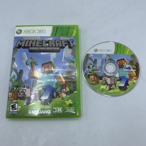 Minecraft: Xbox 360 Edition (Microsoft Xbox 360, 2013) No Manual 海外 即決