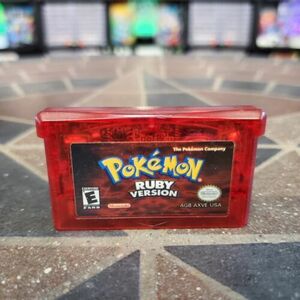 AUTHENTIC - Pokemon: Ruby Version (Game Boy Advance, 2003) GBA, Dry Time Events! 海外 即決