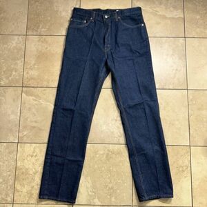 VINTAGE Levis 505 Jeans Mens 35x32 Blue Denim USA Made Dark Wash Y2K 海外 即決