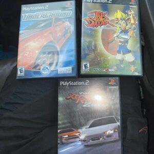 ps2 bundle game Need For Speed Underground,Jax And Dexter,Tokyo Xtreme Racerzero 海外 即決