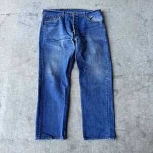 Vintage LEVI'S 501xx Blue Denim Jeans 40X33 (37X30 Actual) Made in USA 海外 即決