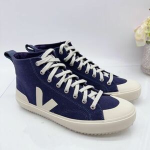 VEJA ノヴァ High Top Fashion Logo Sneaker Nautico Pierre キャンバス メンズ US 8 EU 41 海外 即決