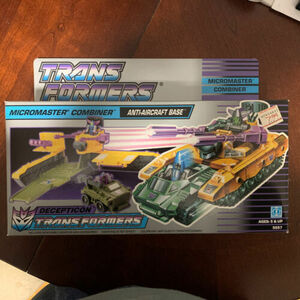 RARE SEALED TRANSFORMERS MICROMASTER COMBINER ANTI-AIRCRAFT BASE, HASBRO 海外 即決