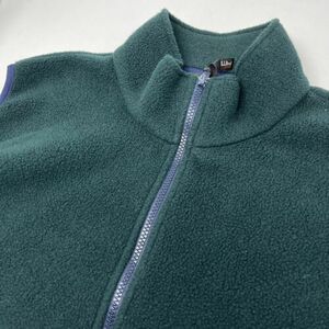 L.L Bean Outdoors Men's XL Regular Green Full Zip Vest 海外 即決