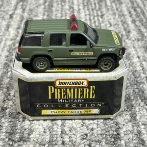 MATCHBOX Premiere Military Collection Chevy Tahoe MP 1/64 Collectible EUC 海外 即決