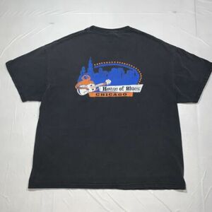 House Of Blues Tee T Shirt Men’s XL M Black Chicago HOB Vintage 90s 海外 即決