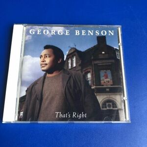 GEORGE BENSON That's Right CD 1996 Jazz 海外 即決