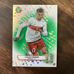 2023-24 Topps Pristine Road To Euro Cengiz Under Soccer /125 Green 海外 即決