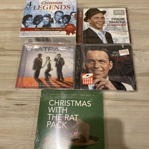 Legends 8 CD LOT Frank Sinatra Sammy Davis Jr. The Rat Pack Christmas NEW 海外 即決